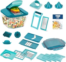 Genius Nicer Dicer Chef Professional Multischneider-Set, 23-tlg.