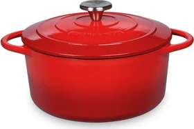 Küchenprofi Provence Bratentopf 24cm 4.2l rot