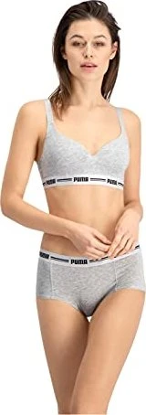 Puma Iconic Sport-BH grey melange (Damen)