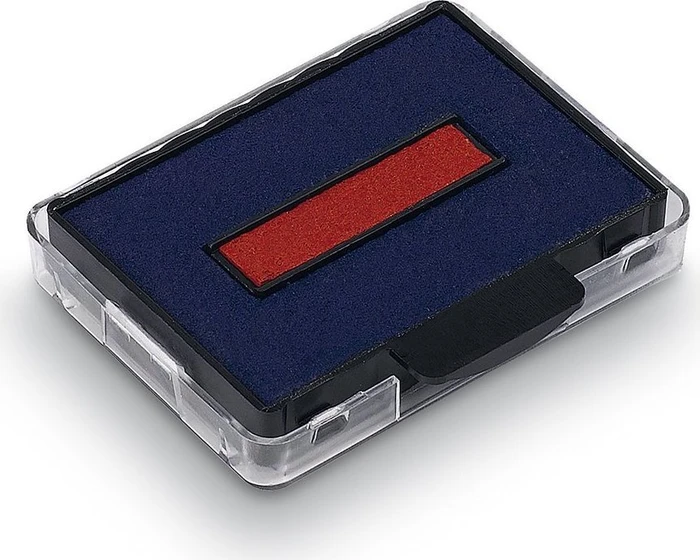 trodat 6/50 Ersatz-Stempelkissen, blau/rot