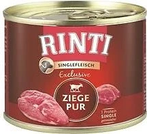 Finnern Rinti Singlefleisch Exclusive Ziege Pur, 2.22kg (12x 185g)