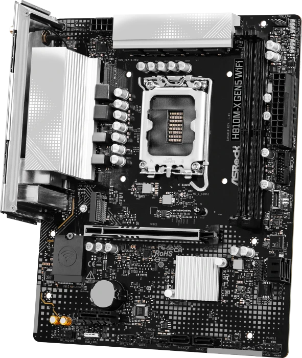 ASRock H810M-X Gen5 WiFi (Intel 1851)