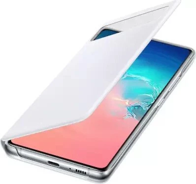 Samsung S-View Wallet Cover für Galaxy S10 Lite weiß