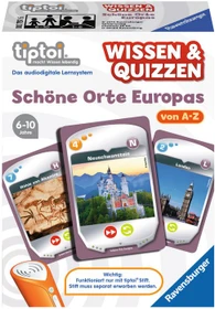 Ravensburger tiptoi Spiel: Wissen & Quizzen: Schöne Orte Europas