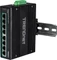 TRENDnet TI Hardened Industrial Railmount Gigabit Switch, 8x RJ-45, 200W PoE+ Vorschaubild