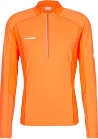 Mammut Aenergy FL Half Zip Funktionsshirt langarm tangerine/dark tangerine (Herren)
