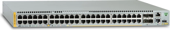 Allied Telesis x930 Rackmount Gigabit Managed Stacking Switch, 48x RJ-45, 4x SFP+, 740W PoE+