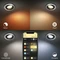 Philips Hue White and Color Ambiance Centura Einbauleuchte rund schwarz Vorschaubild