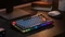 Keychron V1 Max, Carbon Black, LEDs RGB, hot-swap, Gateron Jupiter BANANA, USB/Bluetooth, DE Vorschaubild