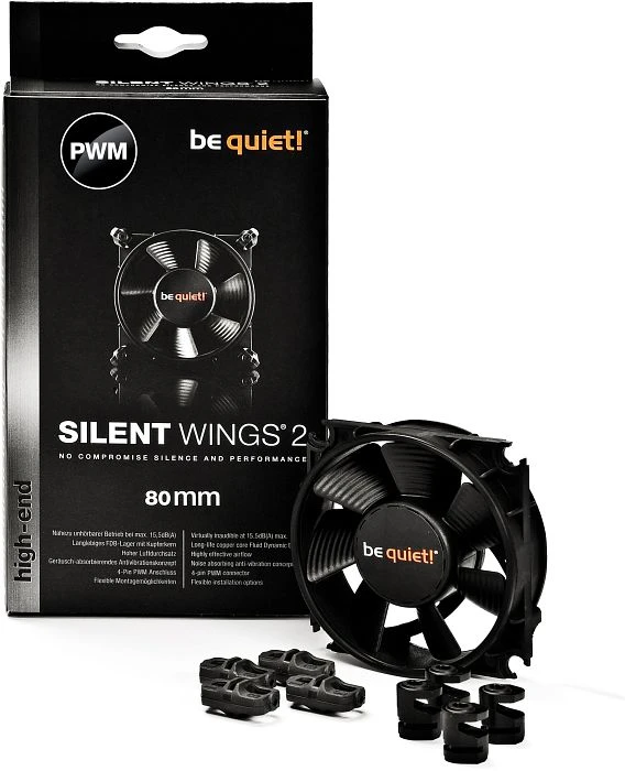 be quiet! Silent Wings 2 PWM, 80mm