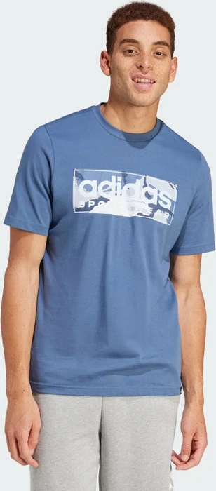 adidas Camo Linear Graphic T-Shirt kurzarm preloved ink (Herren)