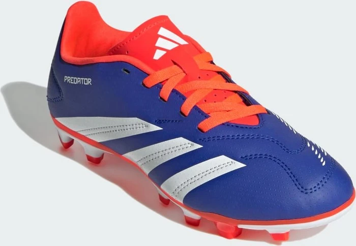 adidas Predator Club FG lucid blue/cloud white/solar red (Junior)