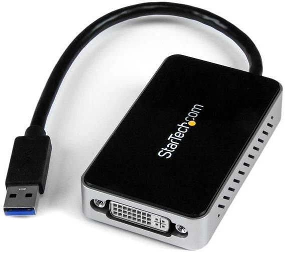 StarTech USB 3.0 auf DVI Adapter mit 1-Port USB-Hub (USB32DVIEH)
