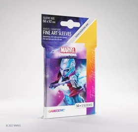 Gamegenic Marvel Champions Fine Art Sleeves Nebula, 50 Stück