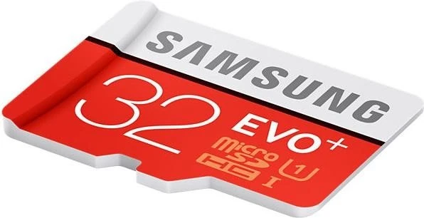 Samsung EVO+ R80/W20 32GB, UHS-I, Class 10