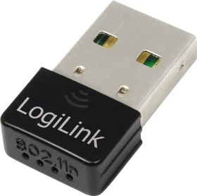 LogiLink Wireless N150 Nano, 2.4GHz WLAN, USB-A 2.0 [Stecker]