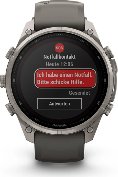 Garmin Fenix 9 Pro Solar inReach 47mm titanium/graphite-black
