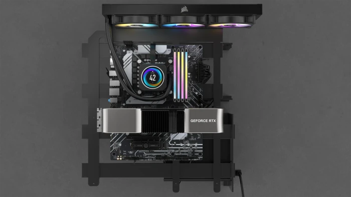 Corsair Dominator Titanium RGB weiß UDIMM 48GB Kit, DDR5-6000, CL30-36-36-76