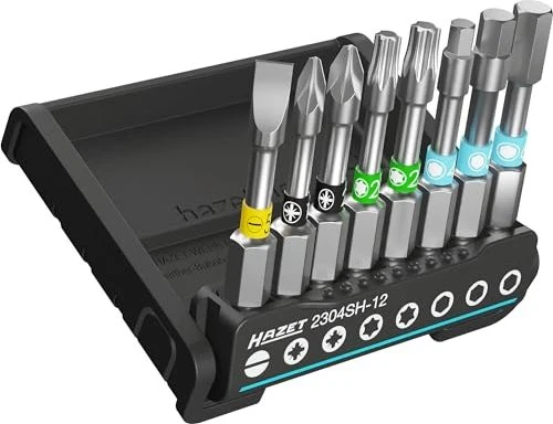 Hazet 2304SH-12 SmartHolder Bitset inkl. Werkzeugbox, 8-tlg.