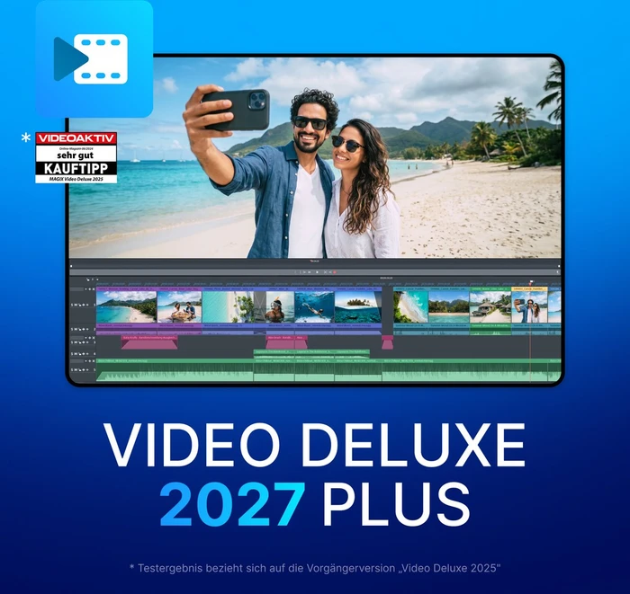 Magix Video DeLuxe 2027 Plus, ESD (deutsch) (PC)
