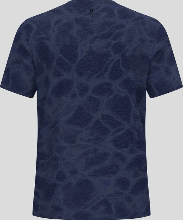 Odlo Zeroweight Engineered Chill-Tec Laufshirt kurzarm eclipse melange (Herren)