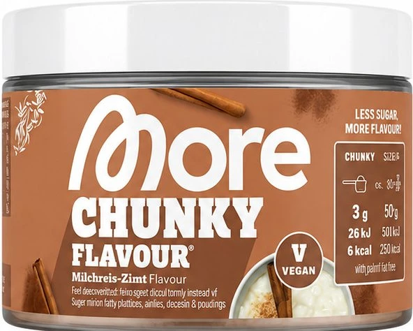 More Nutrition Chunky Flavour Milchreis-Zimt 150g