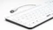 GETT KG26220 GCQ CleanType Prime Panel Plus mit Touchpad, medizinische Einbau-Silikontastatur, weiß, USB, DE Vorschaubild