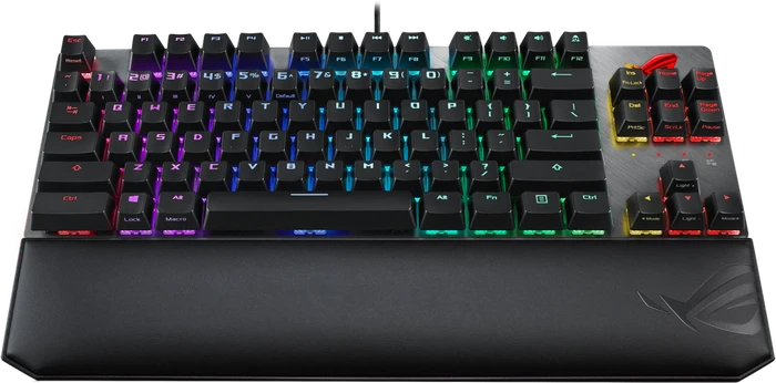 ASUS ROG Strix Scope NX TKL Deluxe, schwarz/grau, ROG NX RED, USB, US