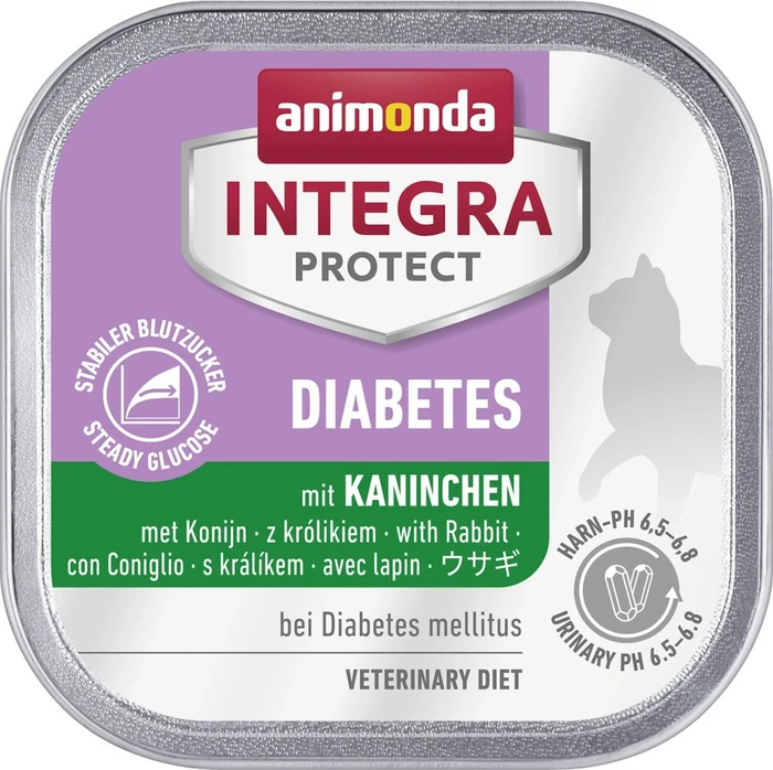 animonda Integra Protect Diabetes mit Kaninchen, 3.20kg (32x 100g)