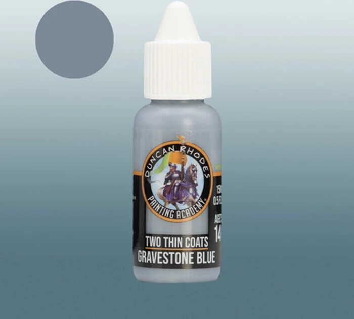 Trans Atlantis Games Duncan Rhodes Two Thin Coats Highlight gravestone blue, 15ml