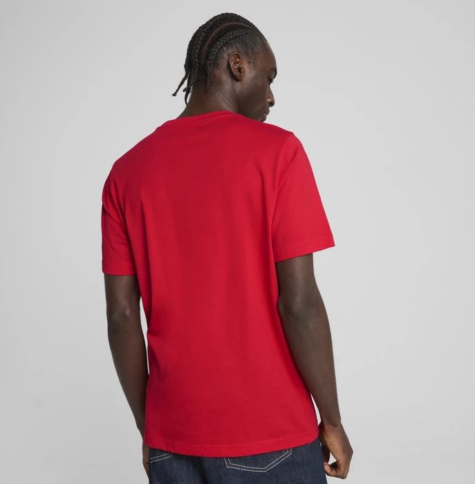 Puma Essentials No.1 Logo T-Shirt kurzarm for all time red