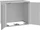 Biohort Alex Duo Mülltonnenbox 2x 240l quarzgrau-metallic (58090)