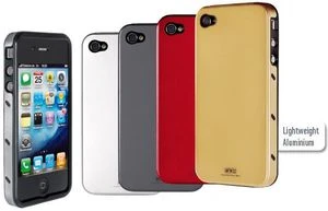 Artwizz SeeJacket Alu Hülle für iPhone 4 grau