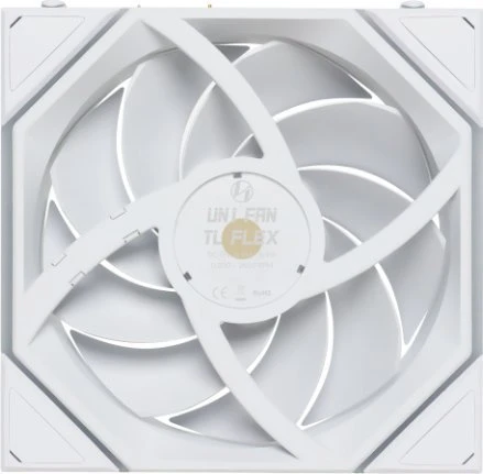 Lian Li Uni Fan TL FLEX ARGB Reverse, weiß, LED-Steuerung, Fernbedienung, 120mm, 3er-Pack