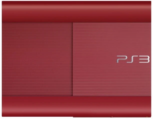 Sony PlayStation 3 Super Slim - 12GB rot