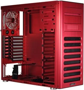 Lian Li PC-8FIR rot, Acrylfenster
