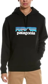 Patagonia P-6 Logo Uprisal Hoodie schwarz