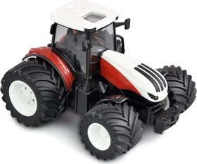 Amewi RC Traktor mit Viehtransporter RTR 1:24