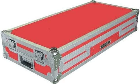 Zomo P-800/12 - Flightcase 2x CDJ-800 + 1x DJM-600/700/800 rot
