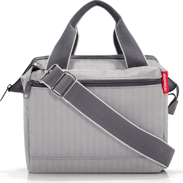 Reisenthel allrounder cross Umhängetasche herringbone grey