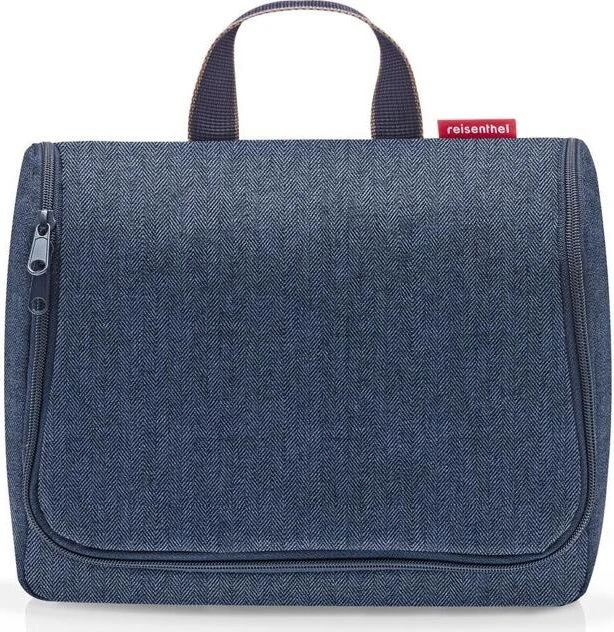 Reisenthel Toiletbag XL herringbone dark blue