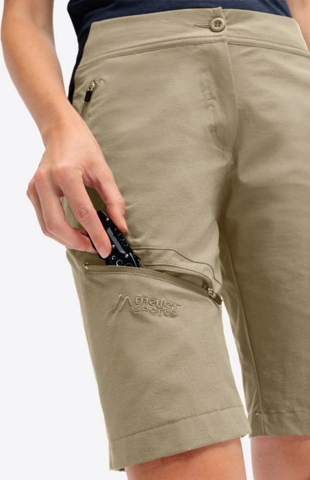Maier Sports Inara Vario Hose kurz coriander (Damen)