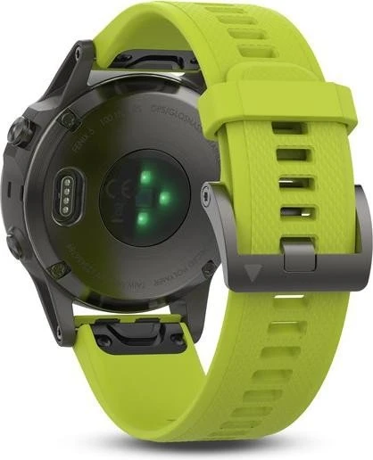 Garmin Fenix 5 grau/gelb
