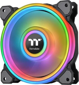 Thermaltake Riing Quad 14 RGB Radiator Fan TT Premium Edition schwarz, 140mm