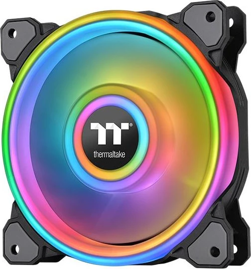 Thermaltake Riing Quad 14 RGB Radiator Fan TT Premium Edition schwarz, 140mm