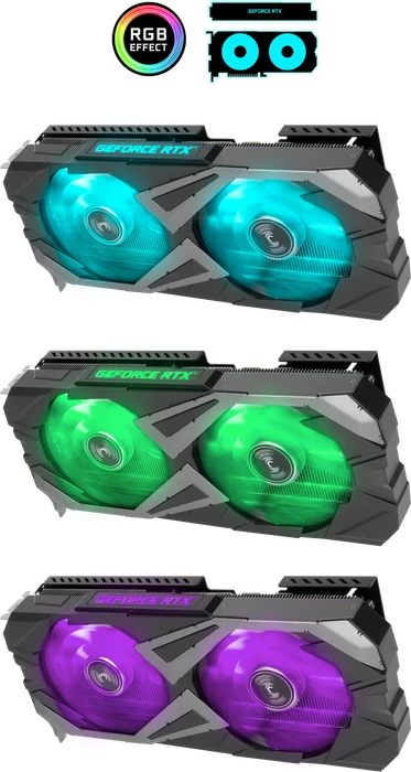 KFA2 GeForce RTX 3070 EX (1-Click OC), 8GB GDDR6, HDMI, 3x DP