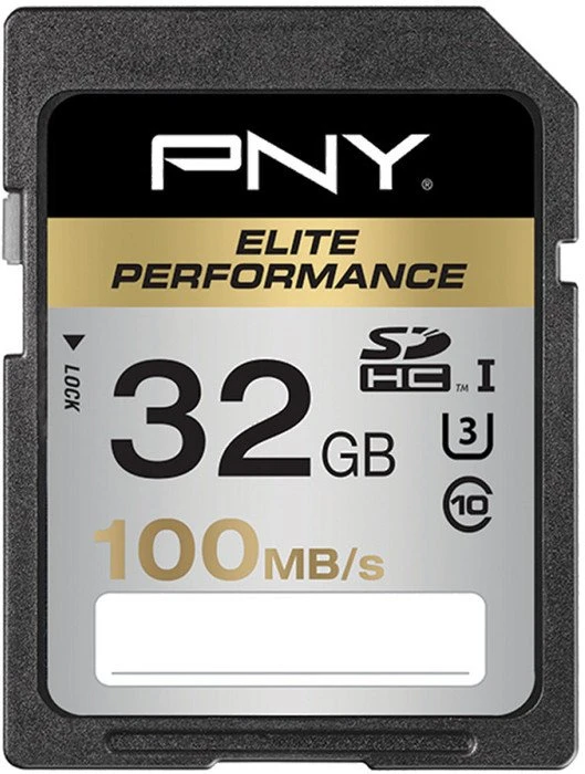 PNY Elite Performance R100 32GB, UHS-I U3, Class 10