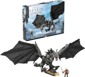 Mattel Mega Bloks Skyrim Alduin Der Weltenfresser