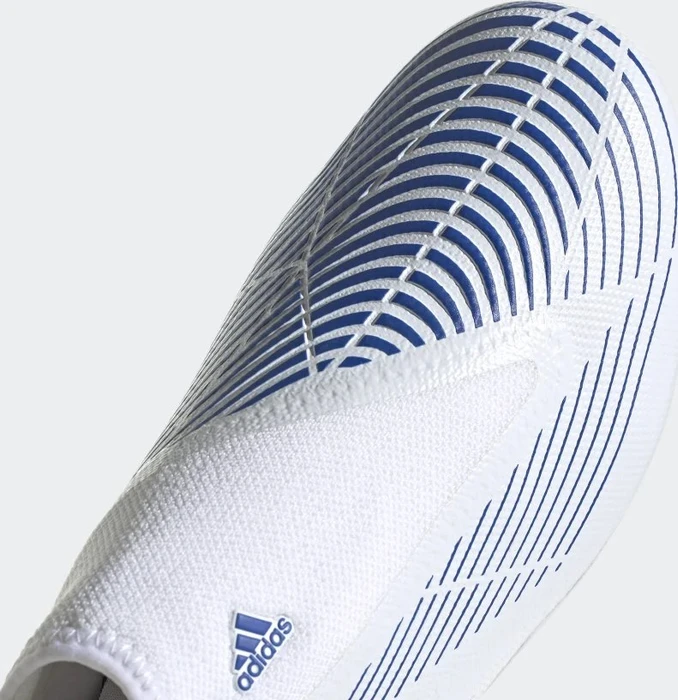 adidas Predator Edge.3 Laceless FG cloud white/hi-res blue (Herren)