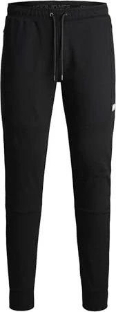 Jack & Jones Slim Fit Trainingshose lang schwarz (Herren)